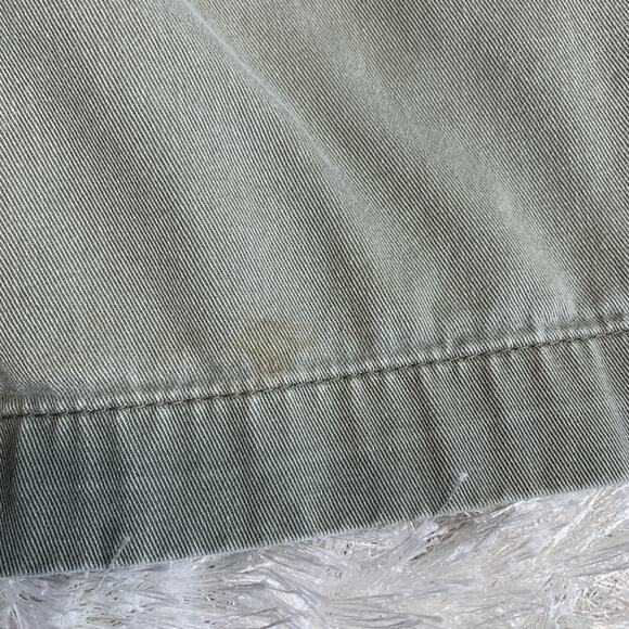 Eddie Bauer Green Flat Front Chino Shorts Sz 16 - Picture 5 of 5